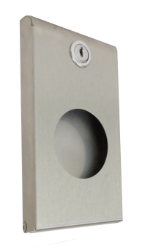Sanitary Bag Holder  -  Brushed Stainless 
